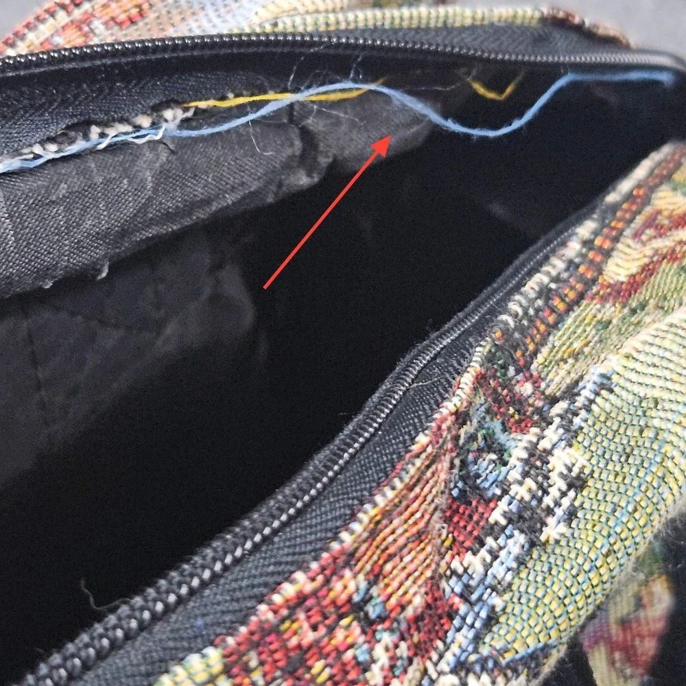 Route 66 Tapestry Woven Messenger Bag‎ Americana Road Trip Travel Retro Y2K